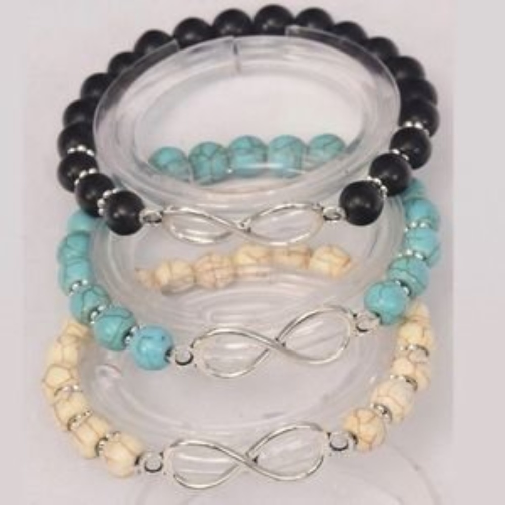 NWT Set of 3 Infinity Bracelets HP🎉